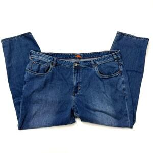 Tommy Bahama Antigua Cove Mens Blue Denim Straight Leg Jeans Size 46x30